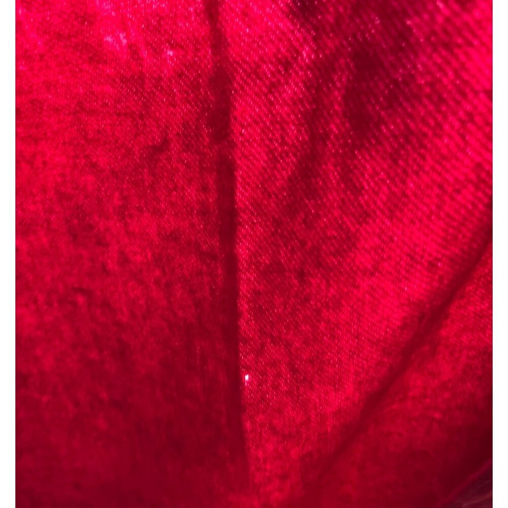 Vintage Cape Tweedmill Wool Blanket Wrap Red Fringe British Unisex Womens - Picture 9 of 10